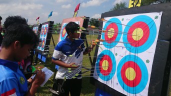 Ratusan Atlet Ramaikan Kejurprov Panah Junior Jatim di Tulungagung