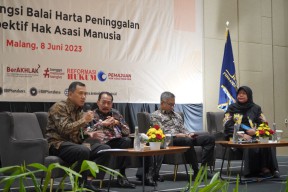 Dirjen HAM Apresiasi Komitmen Kemenkumham Jatim Ciptakan Pelayanan Publik Berbasis HAM