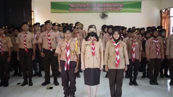 Mbak Cicha Mantapkan Anggota Pramuka dalam Tugas Kemanusiaan Lewat Diksar Brigade Penolong