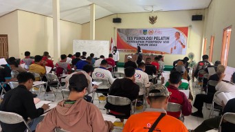 Pelatih-pelatih Porprov Jatim VIII di Kabupaten Kediri Jalani Tes Psikologi