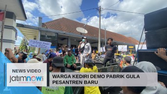 Video: Warga Kediri Demo Pabrik Gula Pesantren Baru