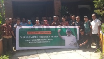 Paguyuban Pengusaha Muda Ponorogo Deklarasi Dukung Gus Imin Calon Presiden 2024