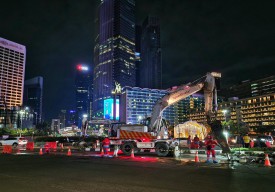 SIG Garap Perbaikan 14 Koridor Jalur Bus TransJakarta Gunakan Beton Cepat Kering