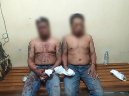 Dua Jambret Tas Asal Jombang Babak Belur Dihajar Warga Kunjang Kediri