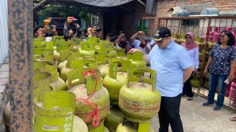 Mas Dhito Temukan Indikasi Penyebab Kelangkaan Elpiji 3 Kg di Kediri