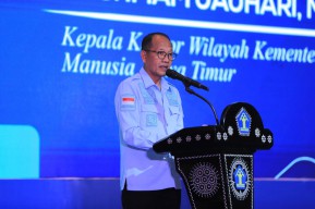 Kemenkumham Jatim dan Ditjen AHU Gelar Supervisi Pelaksanaan Anggaran DIPA