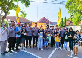 Gandeng Polres Jombang, Asosiasi Jokul Gelar Lomba Mewarna di Area CFD