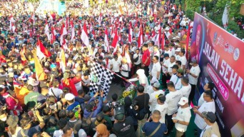 Puluhan Ribu Warga Jatim Hanyut dalam Perayaan 1 Muharram bareng Gubernur Jatim