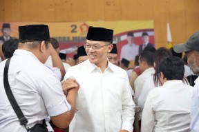 Cara Partai Gerindra Bakar Semangat Kader di Kediri