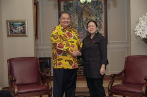 Temui Airlangga, Puan: Kebersamaan PDIP dan Golkar Dimulai