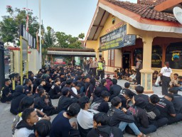 Ratusan Pesilat Diamankan Polres Blora, Paling Banyak dari Bojonegoro