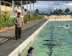 Tangan Dingin Pak Bhabin di Ponorogo Lahirkan Perenang Andal