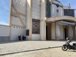 Coretan Vandalisme di Stadion Batoro Katong Ponorogo Telah Dibersihkan
