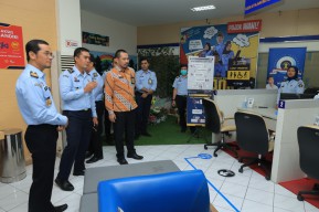 Tim Monev Pembangunan ZI Apresiasi Program Pelayanan Hukum dan HAM Bergerak Jatim