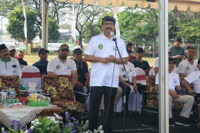 Opening Football Wali Kota Cup, Gus Ipul Ajak Peserta Tetap Semangat, Siap Tanding dan Sportif