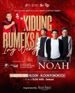 Bocoran Konser Kidung Rumekso Ing Wengi: Ada Noah di HUT Kabupaten Ponorogo ke-527