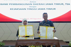 Bank Jatim Perkuat Sinergi dengan Kejaksaan Tinggi