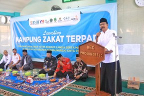 Launching Kampung Zakat, Gus Ipul Apresiasi Kolaborasi Beragam Pihak untuk Kesejahteraan