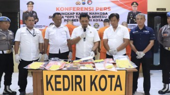 Operasi Tumpas Narkoba di Kota Kediri Masih Didominasi Pil Koplo