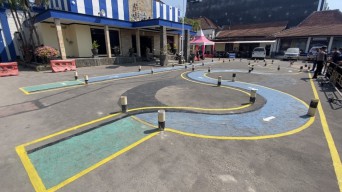 Trek Baru Ujian Praktik SIM C di Kota Kediri Berubah, Begini Respons Warga