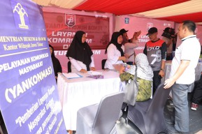 Gelar Legal Expo di CFD Darmo, Kemenkumham Jatim Buka Layanan Paspor hingga Daftar Merek