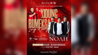 Puncak Acara HUT Ke-527 Ponorogo Padukan Pameran Ekraf dan Konser Noah