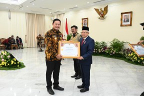 Lamongan Sabet Penghargaan Adhikarya Pembangunan Pertanian Mentan RI