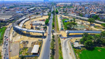 Pembangunan Fly Over Aloha Capai 70 Persen, Bupati Sidoarjo Optimis Rampung April 2024