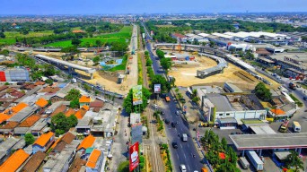 Pembangunan Fly Over Aloha, Jalan Raya Waru Sidoarjo Akan Ditutup Sementara, Ini Info Lengkapnya