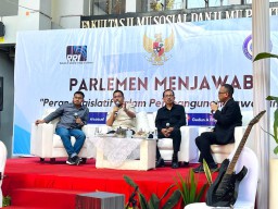 Diskusi di FISIP Unair, Sadad: Kampus Tempat Terbaik Jaring Calon Pemimpin