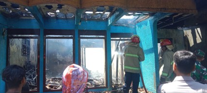 2 Rumah di Lamongan Hangus Terbakar, Kerugian Capai Rp200 Juta Lebih