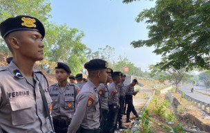 Jelang Kedatangan Wapres Ma'ruf Amin ke Bangkalan, Suramadu Dijaga Ketat