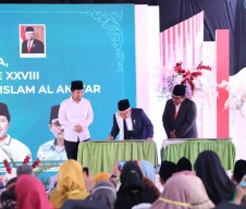 Peresmian STEBI di Ponpes Al Anwar Bangkalan, Ini Pesan Emil Dardak dan Ma'ruf Amin