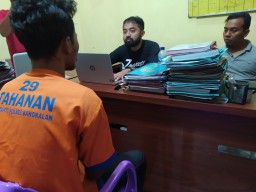 Pencuri Motor Disiram Bensin Warga Bangkalan, Tertangkap saat Beraksi di Ponpes