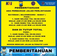 Jalan Bojonegoro-Babat Gunakan Sistem Buka Tutup Imbas Perbaikan, Ini Jadwalnya