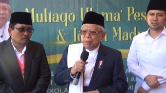 Ma'ruf Amin Dukung Rencana Haji Cukup Satu Kali Bisa Kurangi Antrean di Semua daerah