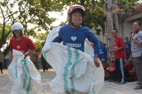 FOTO: Semarak Agustusan ODGJ di Liponsos Surabaya