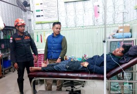 Pendaki Gunung Lemongan Alami Hipotermia, Beruntung TRC BPBD Lumajang Gercep