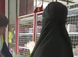 Viral, Wanita Berkedok Cadar Mencuri Baju dan Sabun di Ponorogo