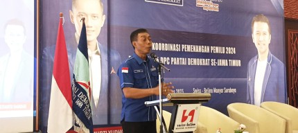 Bakomstra Demokrat Jatim Siap Perang Udara Dukung Kemenangan di Jawa Timur