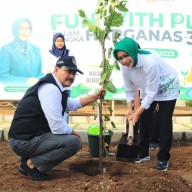 Cegah Stunting, Pemkot Pasuruan Gelar Fun With Plant Gerakan Tanam Bibit Pohon