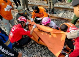 Siswa SDI Nurul Iman Surabaya Tewas Tertabrak Kereta Api