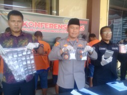 12 Hari Hunting, Polres Probolinggo Amankan 156 Gram Sabu dari 5 Tangan Tersangka