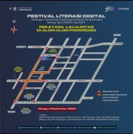 Festival Literasi Digital Ponorogo, Ini Rekayasa Lalu Lintasnya