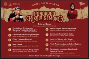 Ponorogo Rikolo Semono, Agenda Pemkab Tingkatkan Perekonomian Daerah Berkonsep Tempo Dulu
