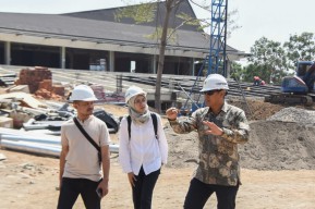 Revitalisasi Alun-alun Kota Kediri, Ini Progresnya