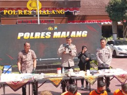 Operasi Tumpas Semeru, Polres Malang Sikat 39 Tersangka