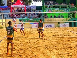 Tim Voli Putra Pantai Sidoarjo Tantang Gresik 2 usai Tumbangkan Malang