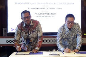 PLN Jatim dan BSI Tandatangani PJTL 280 MVA untuk Proyek Tambang di Banyuwangi