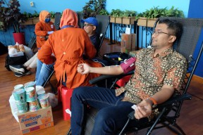 Rayakan 2 Tahun Merger, Pelindo Regional 3 Kumpulkan 154 Kantong Darah